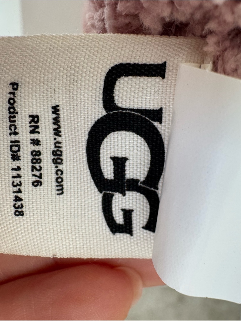 UGG Plush Turtleneck Sweater in Dusty Mauve - Picture 4 of 6